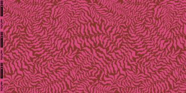 Viskose Dancing Algae Terrakotta/Pink von Swafing by Thorsten Berger